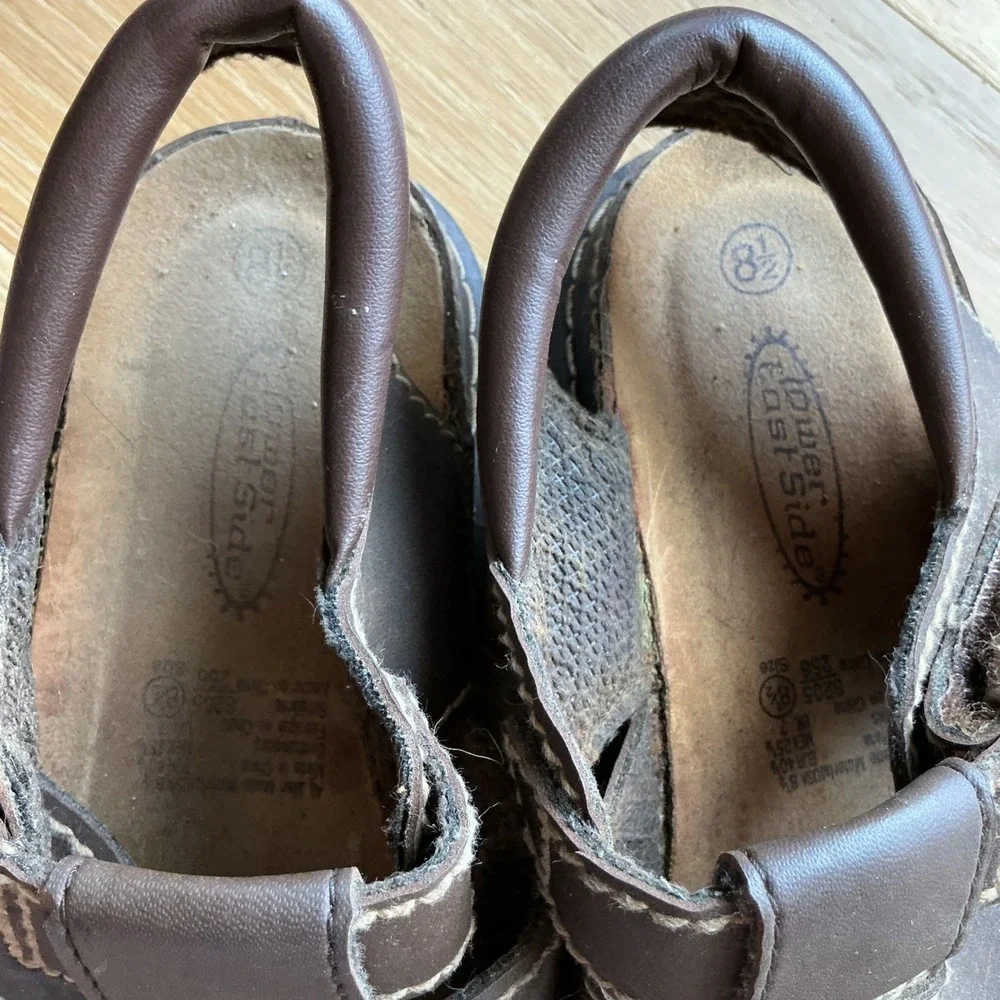 Lower East Side Fisherman Sandals Womens 8.5 Brown Platform 90s Grunge Y2K Retro